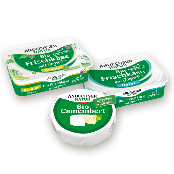 Frischkäse oder Camembert