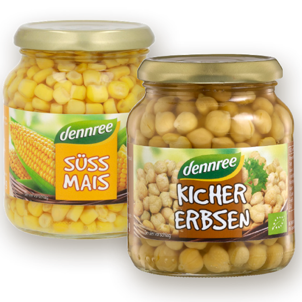 Gemüse im Glas