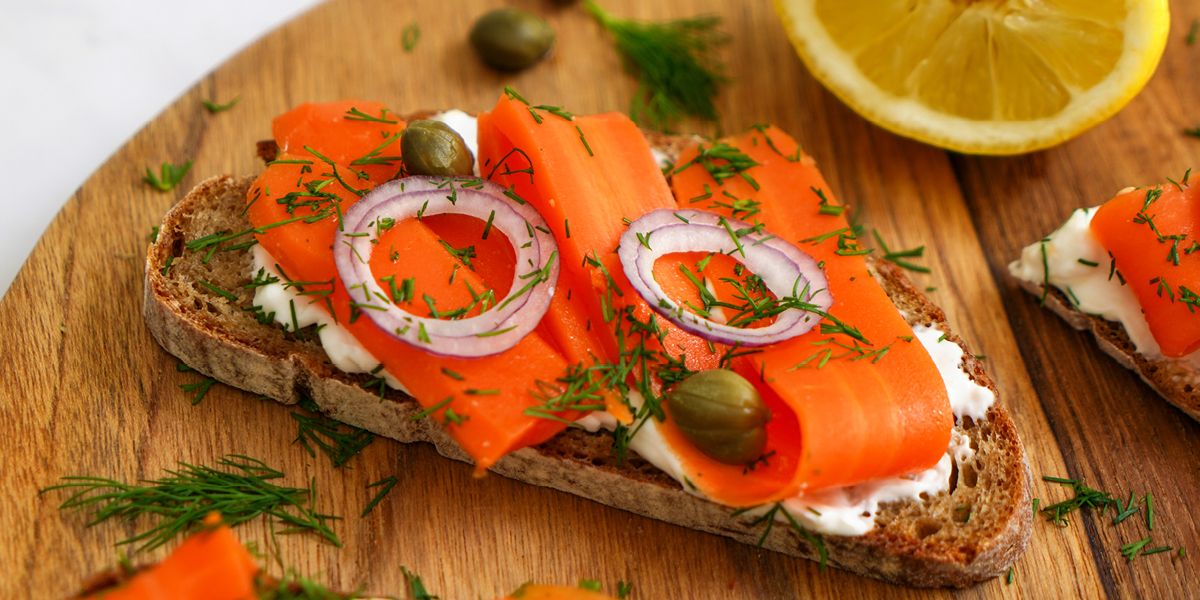 Karotten-wie-Lachs-Brötchen