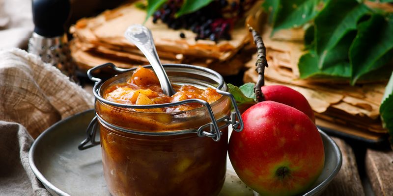Würziges Pflaumen-Chutney
