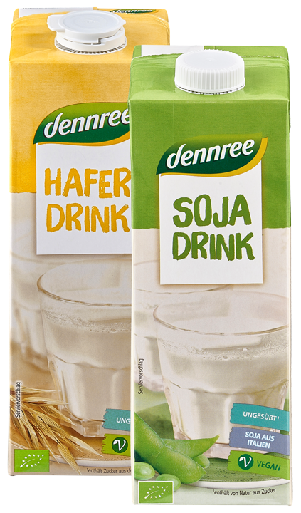 Soja- oder Haferdrink