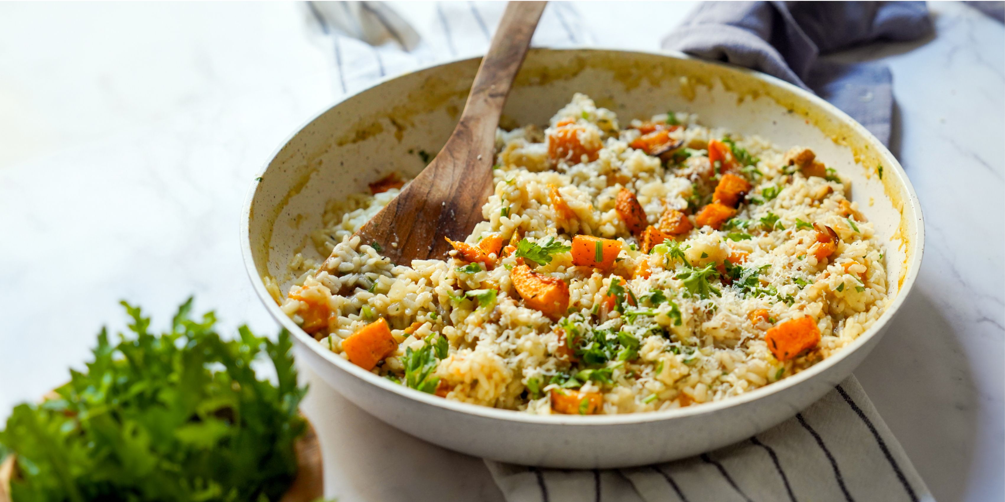 Butternuss Risotto