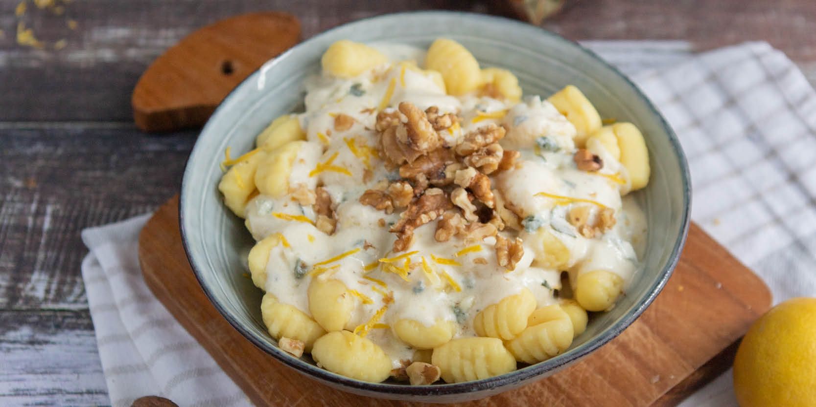Gnocchi in Gorgonzola-Sauce