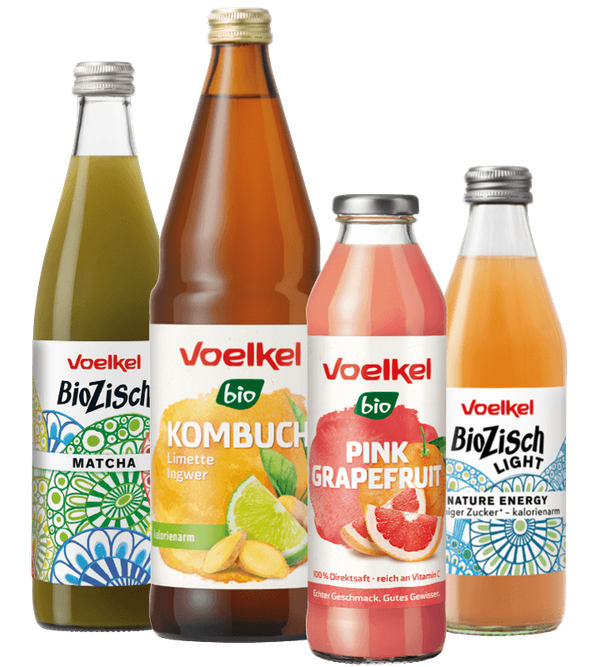 Ab 10% Rabatt* auf ausgewählte Voelkel-Produkte (nur Denns Märkte)