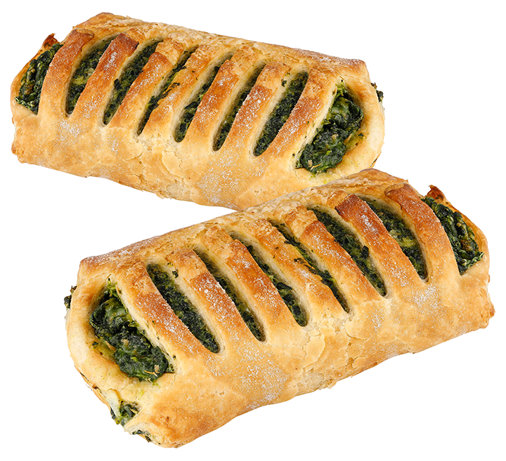 Spinatstrudel