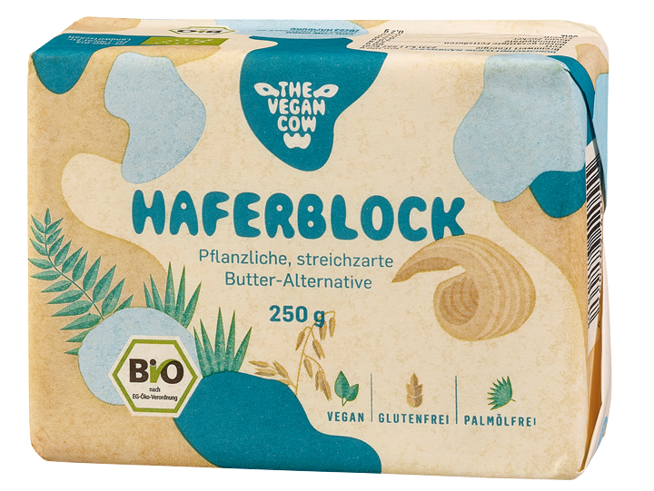 Veganer Haferblock