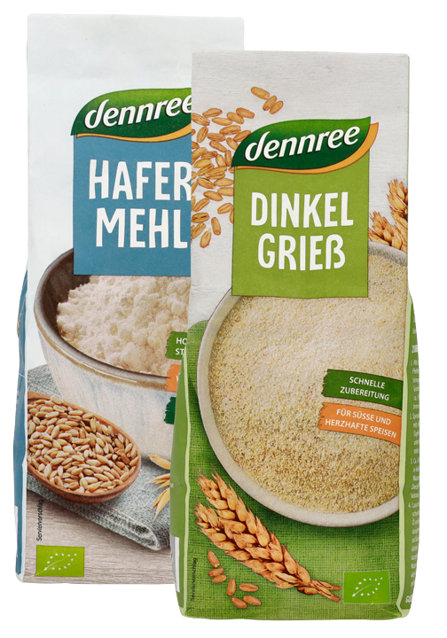 Dinkelgrieß oder Hafermehl